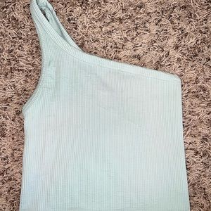 NikiBiki One shoulder tank